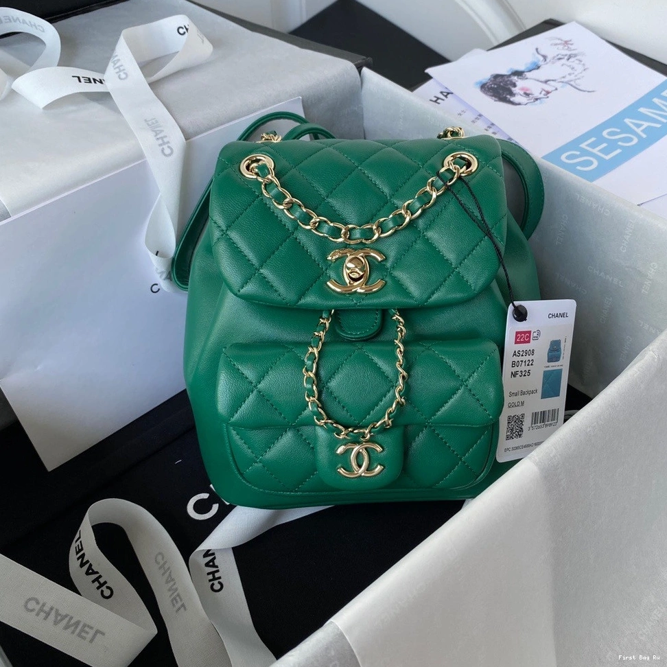 First Bag Ru CHANEL BACKPACK 0712